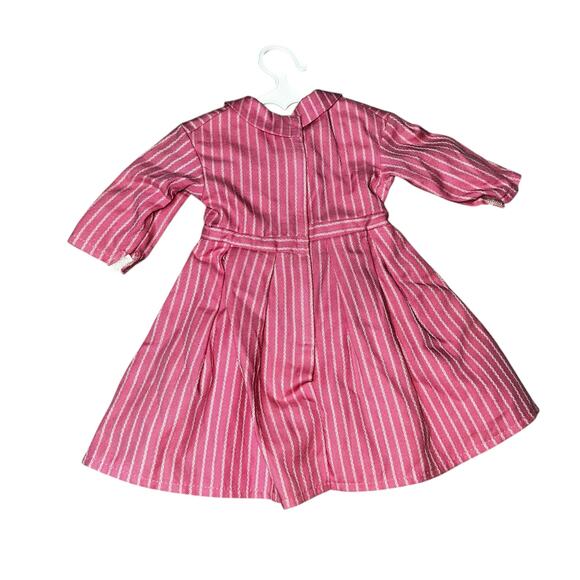 Vintage 1993 American Girl Pleasant place Addy Walker Pink striped Dress - Picture 1 of 5